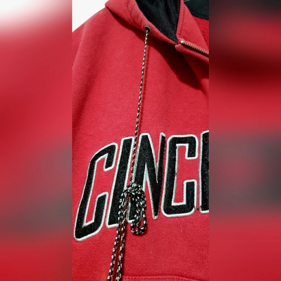 CINCH Red Unisex  Hooded Jacket Medium/large - Picture 9 of 12